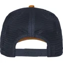 gorra-trucker-marron-y-azul-marino-pantera-panther-panthuroy-corduroy-the-farm-de-goorin-bros