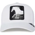 gorra-trucker-blanca-caballo-platinum-high-the-farm-de-goorin-bros