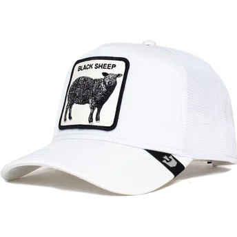 Gorra trucker blanca oveja Platinum Sheep The Farm de Goorin Bros.