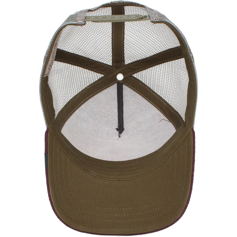 gorra-trucker-sort-gra-og-rod-love-king-circwool-of-life-the-farm-fra-goorin-bros