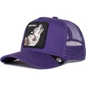 gorra-trucker-violeta-para-nino-lobo-lone-wolf-lil-lobo-the-farm-de-goorin-bros