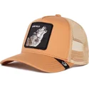 trucker-cap-orange-wolf-lone-wolf-truckin-the-farm-von-goorin-bros