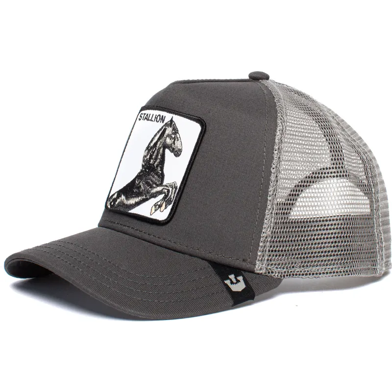 gorra-trucker-gris-caballo-stallion-the-farm-de-goorin-bros