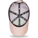 cappelli-curva-rosa-cinghia-regolabile-9forty-velour-dei-new-york-yankees-mlb-di-new-era