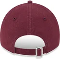 cappelli-curva-rosso-cinghia-regolabile-granate-9twenty-league-essential-dei-los-angeles-dodgers-mlb-di-new-era