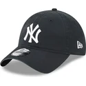 cappelli-curva-nero-cinghia-regolabile-9twenty-league-essential-dei-new-york-yankees-mlb-di-new-era