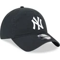 cappelli-curva-nero-cinghia-regolabile-9twenty-league-essential-dei-new-york-yankees-mlb-di-new-era