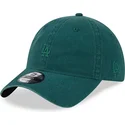 cappello-curvo-verde-regolabile-con-logo-verde-9twenty-mini-logo-dei-los-angeles-dodgers-mlb-di-new-era