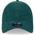 cappellino-verde-regolabile-con-visiera-curva-e-logo-verde-9twenty-mini-logo-dei-los-angeles-dodgers-mlb-di-new-era