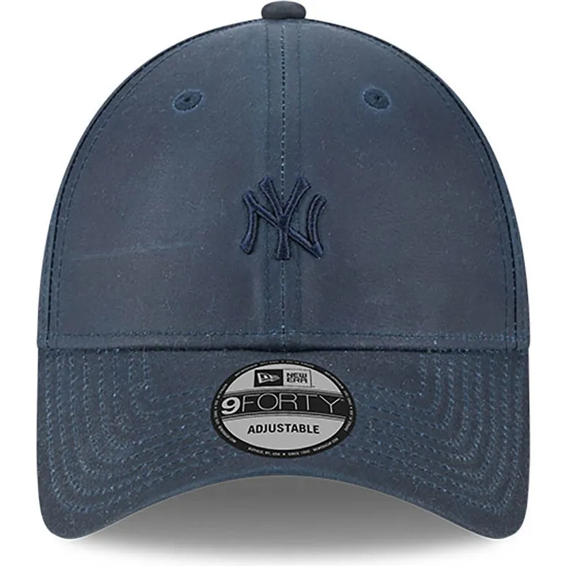 mutzen-gebogen-marineblau-verstellbares-band-9forty-millerain-der-new-york-yankees-mlb-von-new-era
