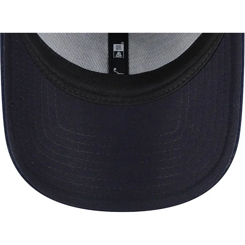 mutzen-gebogen-marineblau-verstellbares-band-9forty-essential-melton-wool-der-new-york-yankees-mlb-von-new-era mutzen-gebogen-marineblau-verstellbares-band-9forty-essential-melton-wool-der-new-york-yankees-mlb-von-new-era