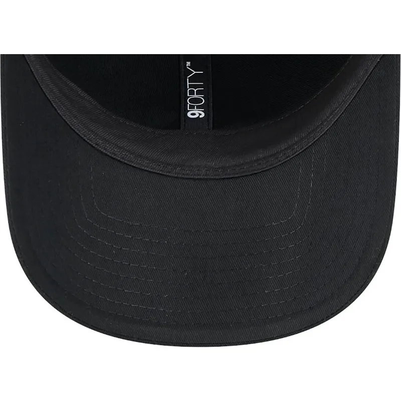 cappelli-curva-nero-cinghia-regolabile-9forty-pin-dei-new-york-yankees-mlb-di-new-era