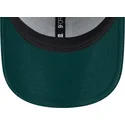 cappelli-curva-verde-cinghia-regolabile-9forty-essential-melton-wool-dei-los-angeles-dodgers-mlb-di-new-era