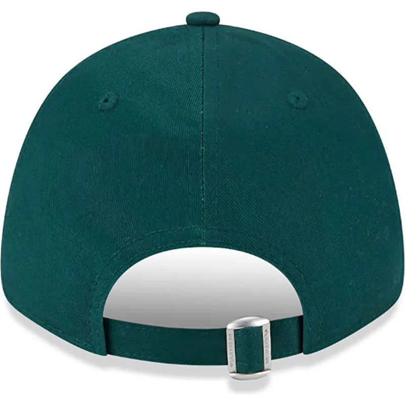 cappelli-curva-verde-cinghia-regolabile-9forty-check-infill-dei-new-york-yankees-mlb-di-new-era