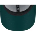 cappellino-curvo-verde-regolabile-9forty-check-infill-dei-new-york-yankees-mlb-di-new-era