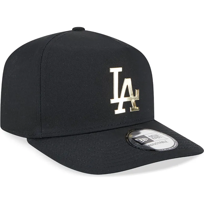 cappelli-curva-nero-snapback-a-frame-foil-pack-dei-los-angeles-dodgers-mlb-di-new-era