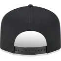 schwarze-gebogene-snapback-kappe-a-frame-foil-pack-der-los-angeles-dodgers-mlb-von-new-era