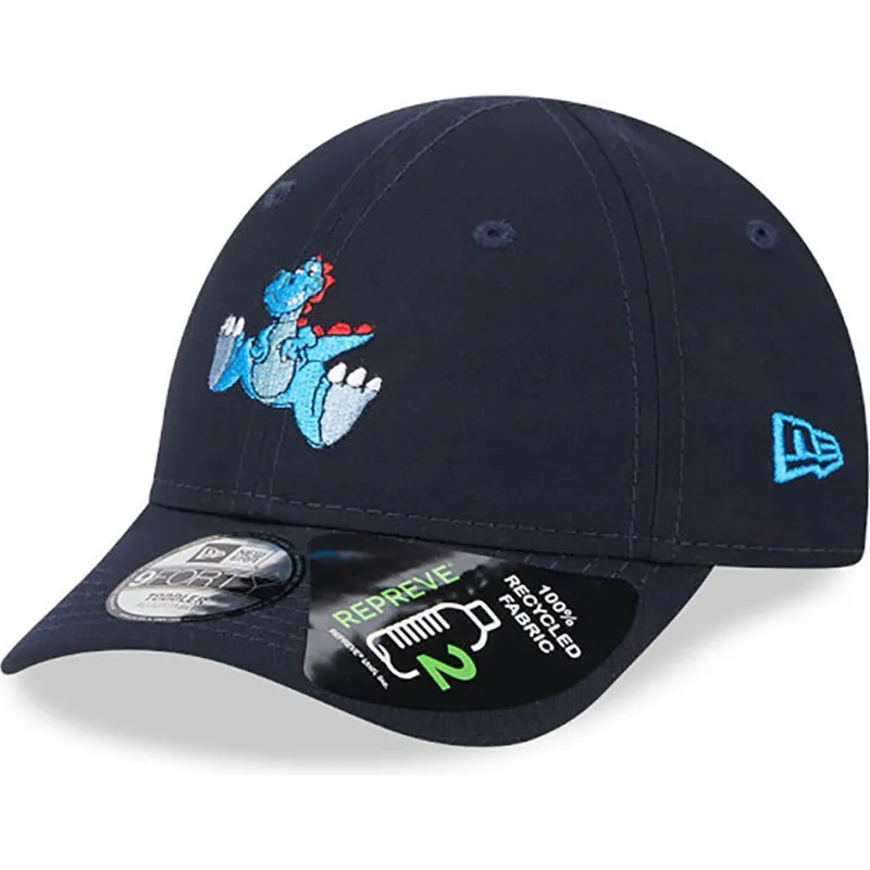 cappelli-curva-blu-marino-cinghia-regolabile-per-bambino-9forty-di-new-era