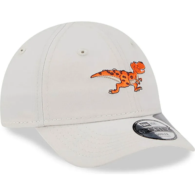 cappelli-curva-beige-cinghia-regolabile-per-bambino-9forty-di-new-era