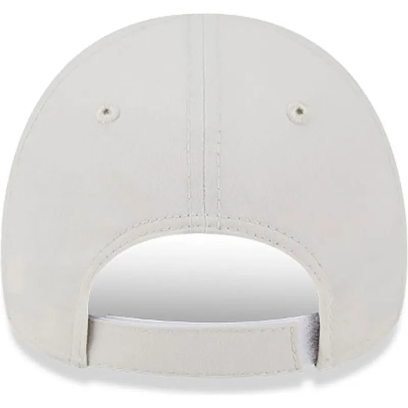 cappelli-curva-beige-cinghia-regolabile-per-bambino-9forty-di-new-era