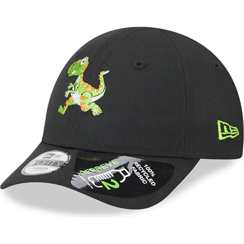 cappelli-curva-nero-cinghia-regolabile-per-bambino-9forty-di-new-era