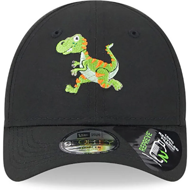 cappelli-curva-nero-cinghia-regolabile-per-bambino-9forty-di-new-era