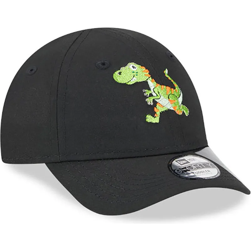 cappelli-curva-nero-cinghia-regolabile-per-bambino-9forty-di-new-era