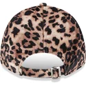 cappello-curvo-leopardo-regolabile-con-logo-rosa-da-donna-9forty-velour-dei-new-york-yankees-mlb-di-new-era