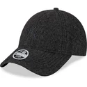 cappellino-curvo-nero-regolabile-con-logo-nero-da-donna-9forty-hypertexture-dei-new-york-yankees-mlb-di-new-era