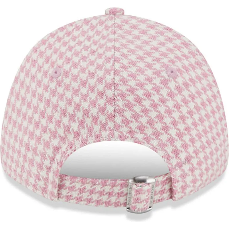mutzen-gebogen-rosa-verstellbares-band-9forty-houndstooth-der-los-angeles-dodgers-mlb-von-new-era mutzen-gebogen-rosa-verstellbares-band-9forty-houndstooth-der-los-angeles-dodgers-mlb-von-new-era