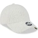 mutzen-gebogen-beige-verstellbares-band-9forty-hypertexture-der-new-york-yankees-mlb-von-new-era