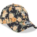 cappelli-curva-blu-marino-cinghia-regolabile-9forty-floral-cord-dei-new-york-yankees-mlb-di-new-era