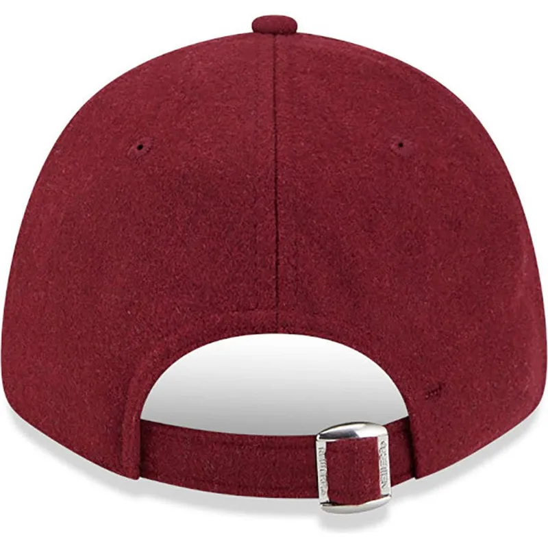 cappelli-curva-rosso-cinghia-regolabile-9forty-essential-melton-wool-dei-new-york-yankees-mlb-di-new-era cappelli-curva-rosso-cinghia-regolabile-9forty-essential-melton-wool-dei-new-york-yankees-mlb-di-new-era