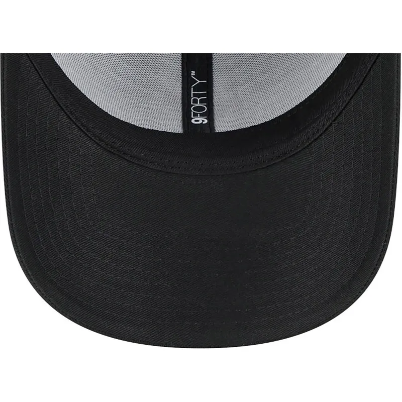 cappelli-curva-nero-cinghia-regolabile-dorado-9forty-league-essential-dei-los-angeles-dodgers-mlb-di-new-era