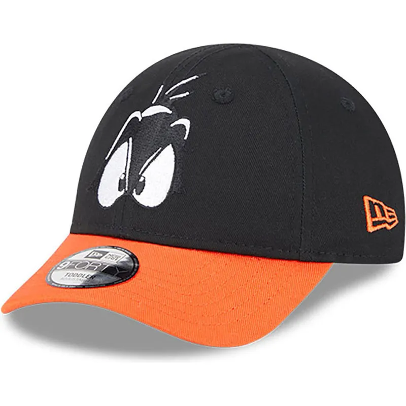 cappelli-curva-nero-cinghia-regolabile-per-bambino-9forty-dei-pato-lucas-looney-tunes-di-new-era