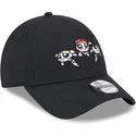cappelli-curva-nero-cinghia-regolabile-per-bambino-9forty-dei-petalo-burbuja-y-cactus-las-supernenas-di-new-era