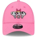 cappelli-curva-rosa-cinghia-regolabile-per-bambino-9forty-dei-petalo-burbuja-y-cactus-las-supernenas-di-new-era