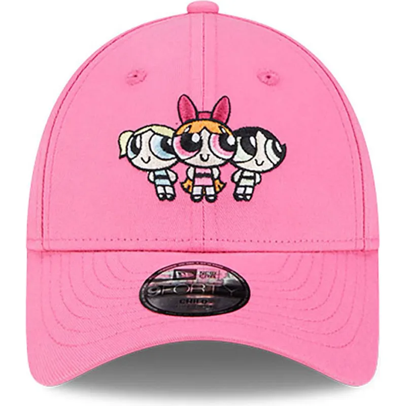 mutzen-gebogen-rosa-verstellbares-band-fur-kinder-9forty-der-petalo-burbuja-y-cactus-las-supernenas-von-new-era mutzen-gebogen-rosa-verstellbares-band-fur-kinder-9forty-der-petalo-burbuja-y-cactus-las-supernenas-von-new-era