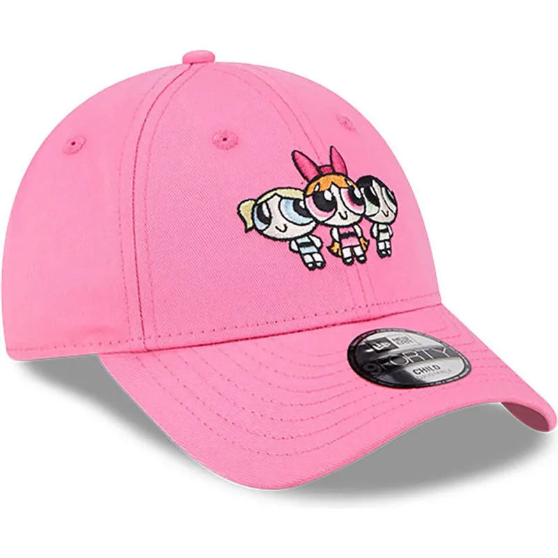 mutzen-gebogen-rosa-verstellbares-band-fur-kinder-9forty-der-petalo-burbuja-y-cactus-las-supernenas-von-new-era mutzen-gebogen-rosa-verstellbares-band-fur-kinder-9forty-der-petalo-burbuja-y-cactus-las-supernenas-von-new-era