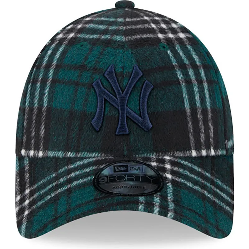 mutzen-gebogen-grun-verstellbares-band-9forty-check-der-new-york-yankees-mlb-von-new-era mutzen-gebogen-grun-verstellbares-band-9forty-check-der-new-york-yankees-mlb-von-new-era