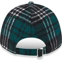 cappellino-curvo-verde-regolabile-con-logo-blu-9forty-check-dei-new-york-yankees-mlb-di-new-era
