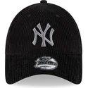 cappellino-curvo-nero-regolabile-9forty-wide-cord-dei-new-york-yankees-mlb-di-new-era