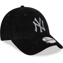 cappellino-curvo-nero-regolabile-9forty-wide-cord-dei-new-york-yankees-mlb-di-new-era