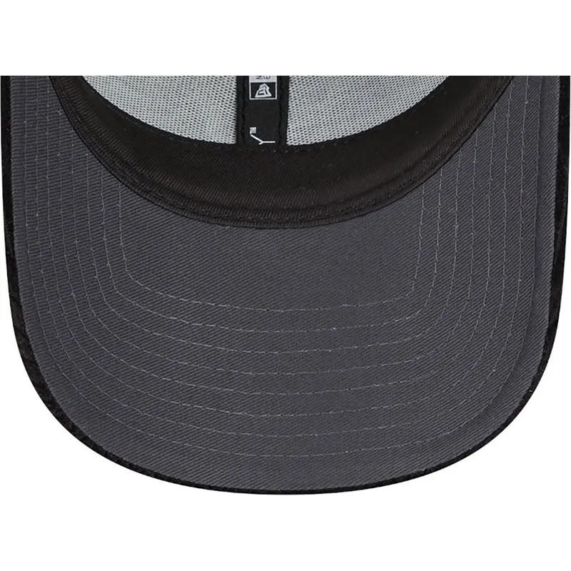 cappelli-curva-nero-cinghia-regolabile-9forty-wide-cord-dei-new-york-yankees-mlb-di-new-era