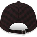 cappellino-curvo-marrone-regolabile-9forty-flannel-dei-new-york-yankees-mlb-di-new-era