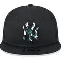 cappelli-piatta-nero-snapback-9fifty-seasonal-infill-dei-new-york-yankees-mlb-di-new-era