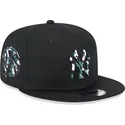 gorra-plana-negra-snapback-con-logo-azul-9fifty-seasonal-infill-de-new-york-yankees-mlb-de-new-era