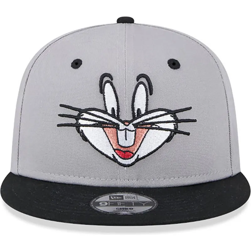 mutzen-flach-grau-snapback-9fifty-der-bugs-bunny-looney-tunes-von-new-era