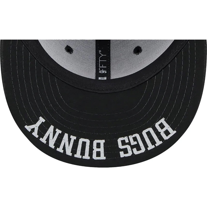 cappelli-piatta-grigio-snapback-9fifty-dei-bugs-bunny-looney-tunes-di-new-era