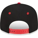 schwarze-und-rote-flache-snapback-kappe-9fifty-von-silvestre-looney-tunes-von-new-era